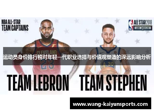 运动员身价排行榜对年轻一代职业选择与价值观塑造的深远影响分析